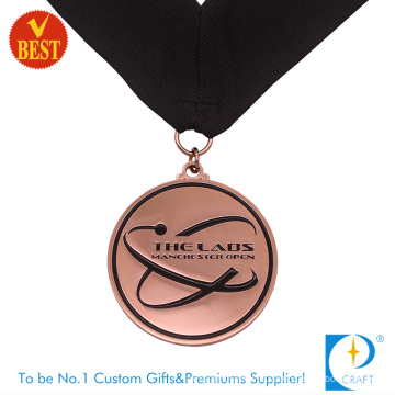 China Wholesale High Quality Soft Enamel City Souvenir Medal in Copper Stamping